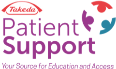 Takeda Patient Support logo.
